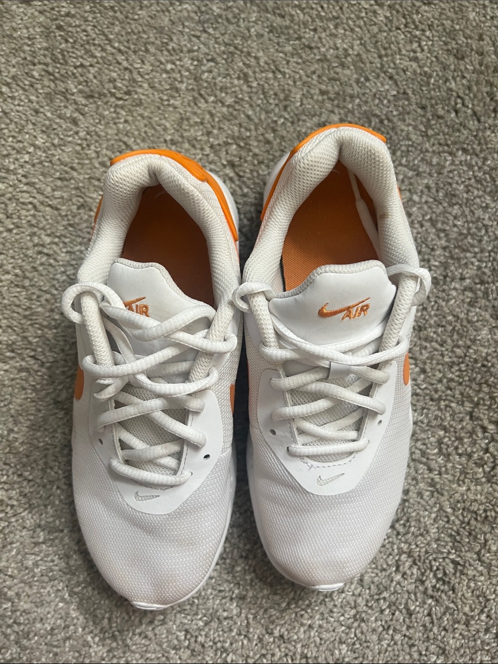 Air Nike White and Orange shoes - Picture 6 of 8